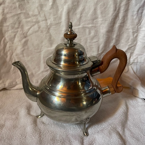 Vintage Williamsburg Restoration Kirk Stieff Pewter three piece set - Picture 4 of 4